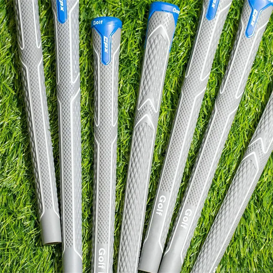 10ps/26/2pcs Golf Grip Kit C-x Tpe Material Golf Club Grip Swing Handle 60R Wood Irons Standard/Midsize/JUMBO Blue Golf 5 골프연습그립