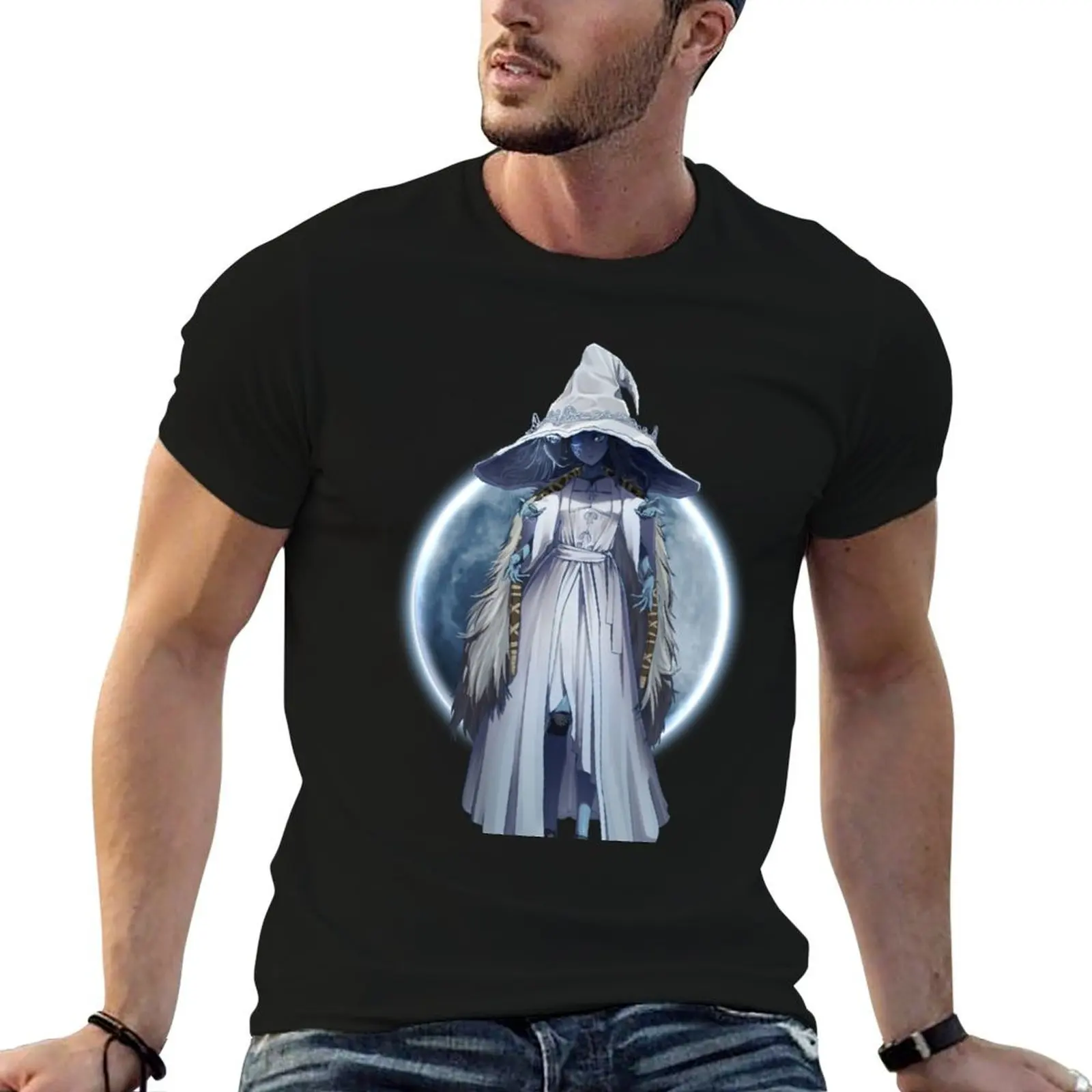 

Ranni The Witch Moon Essential T-Shirt t shirts for man graphic vintage man t shirts graphic cotton t shirt pack T-Shirt
