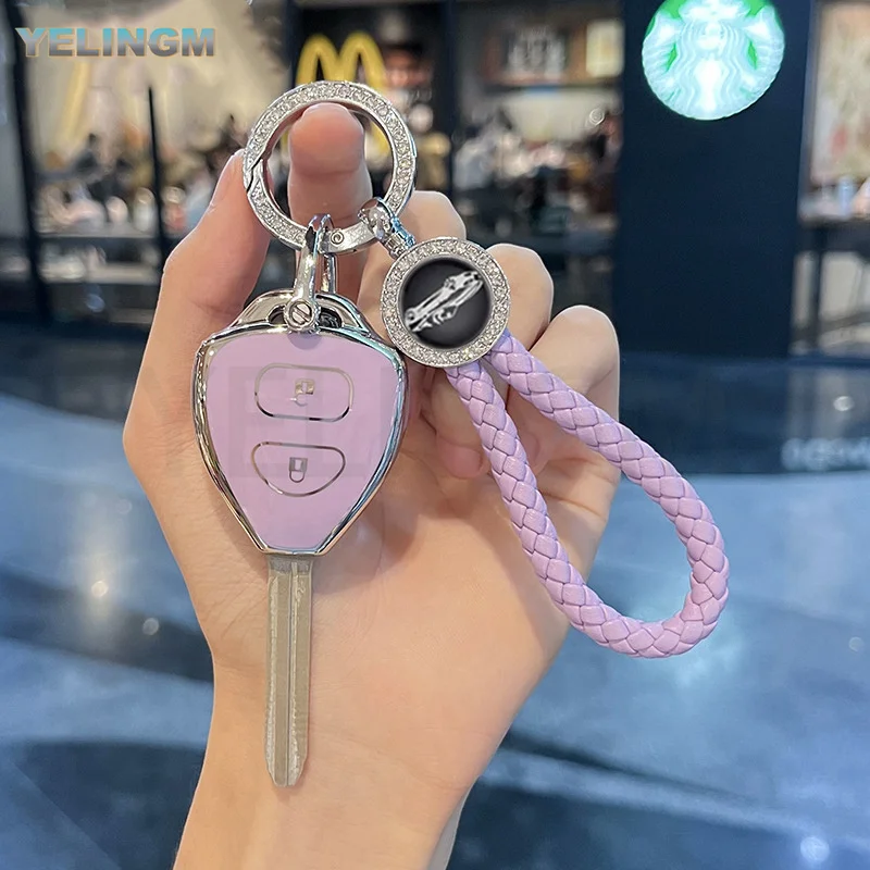 

2/3/4Button Shell Fob TPU Car Remote Key Holder for Toyota Camry Corolla Avalon Venza Reiz RAV4 Crown Key Case Cover Accessories