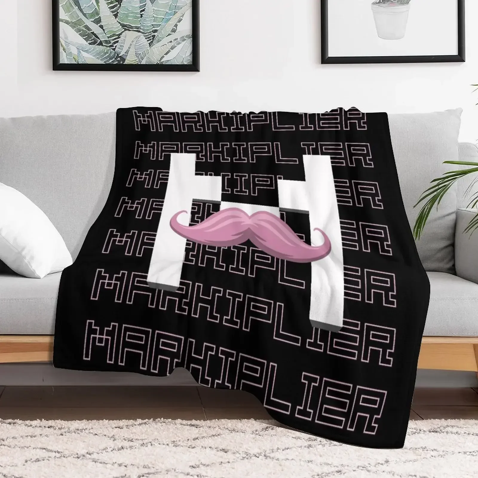 Mark.plier Official Merch - Useless Madala Throw Blanket for winter For Sofa Thin Sofa halloween Blankets