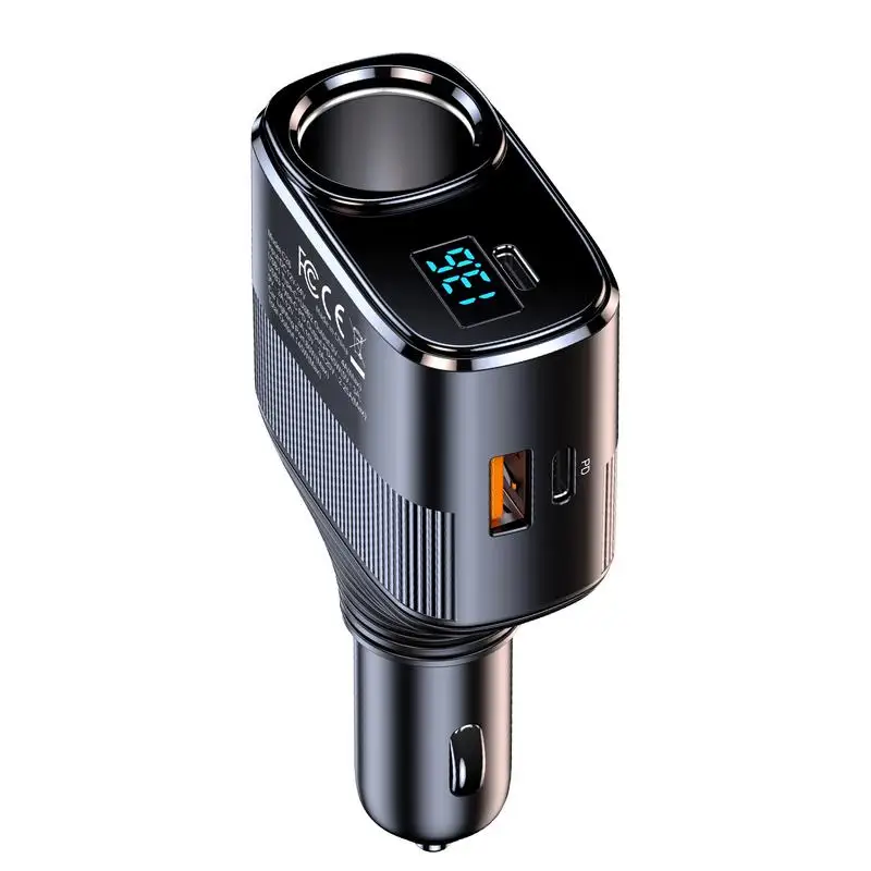 Car Charger Adapter Lighter USB Charger Fast Charging Universall Auto Cigarette Lighter Adapter Car Cigarette Lighter Socket