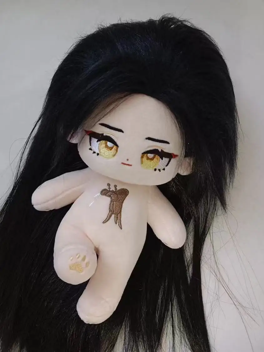 Stuffed 20cm Game Ashes of the Kingdom Liu Bian Cosplay Plush With Skeleton Dolls Toys for Fan Collection Plush Birthday Gift