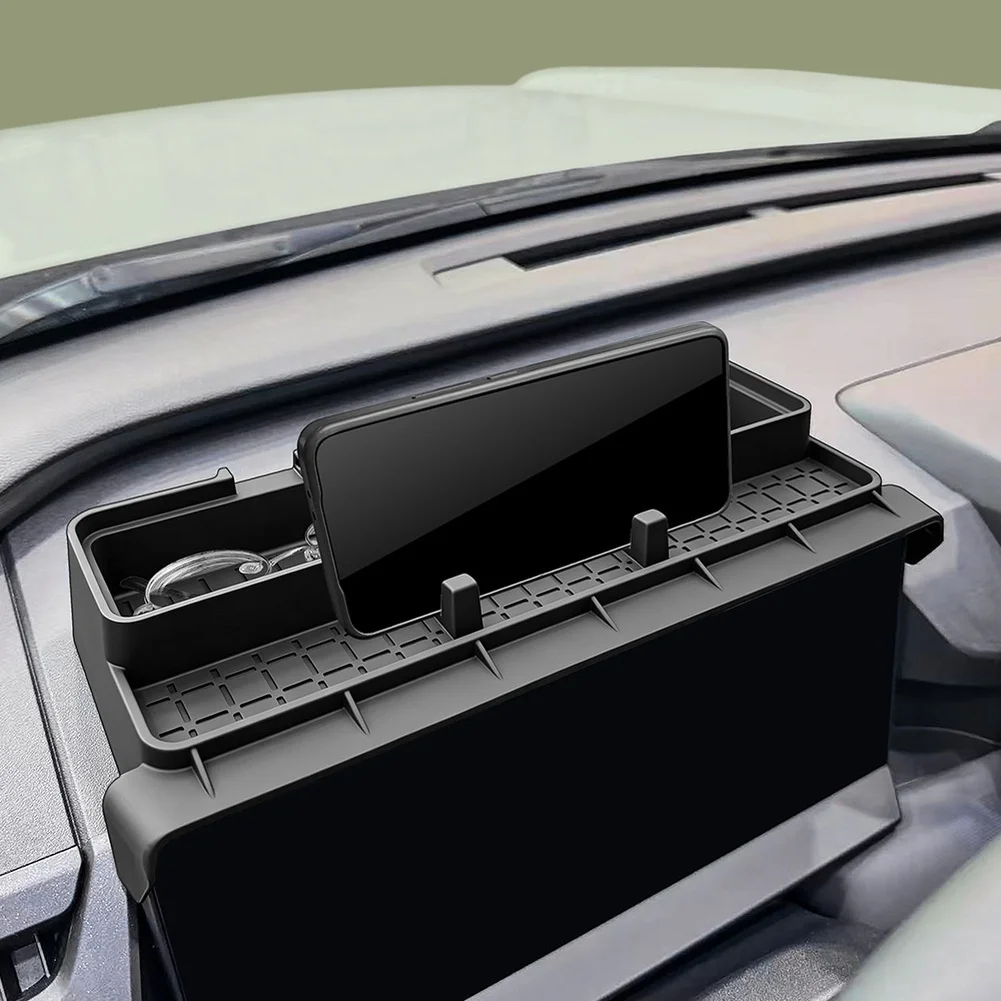 Dashboard-Mounted Silicone Organizer with Phone Holding Capacity for 2026 For TOYOTA for rav4 Non-Heads-Up Display