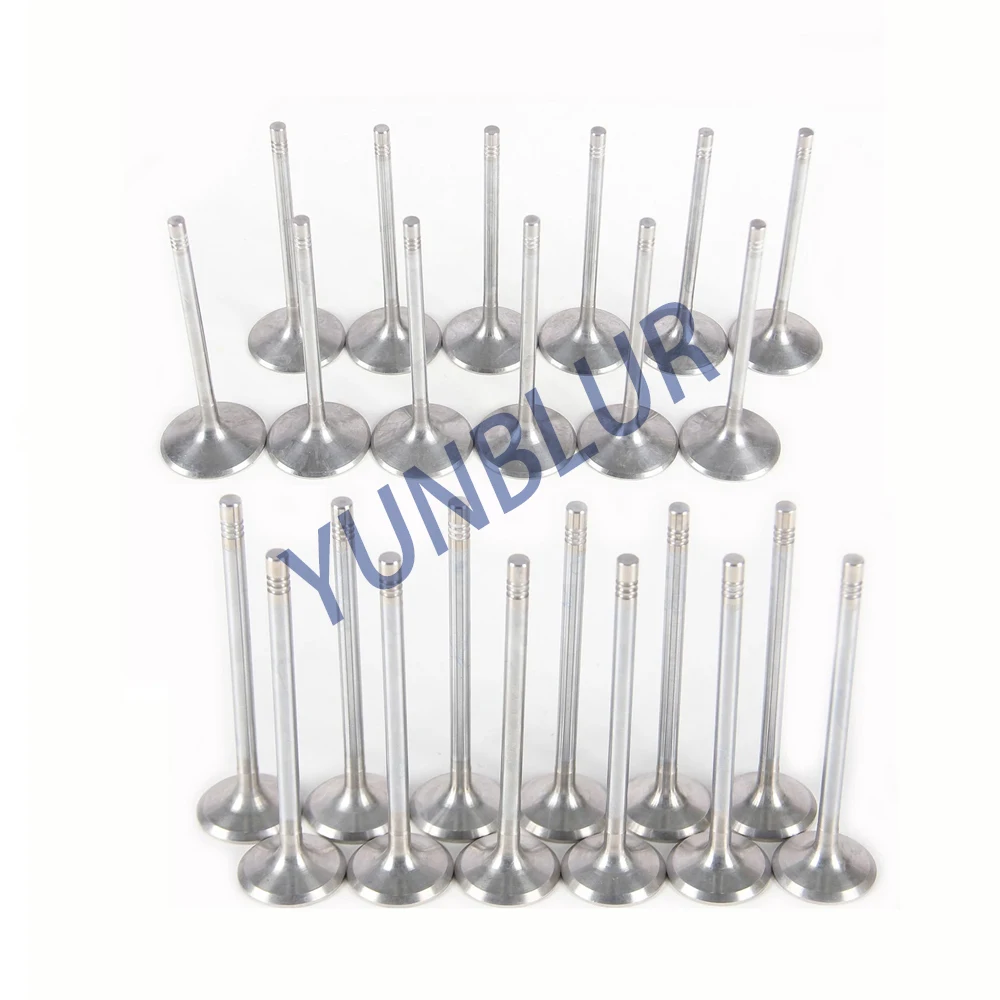 24pcs Engine Intake & Exhaust Valve Kit Fit 3.5 L Gas M272 V6 04-15 For MERCEDES-BENZ C350 CLK350 E350 GLK350 R350 S350 SL350