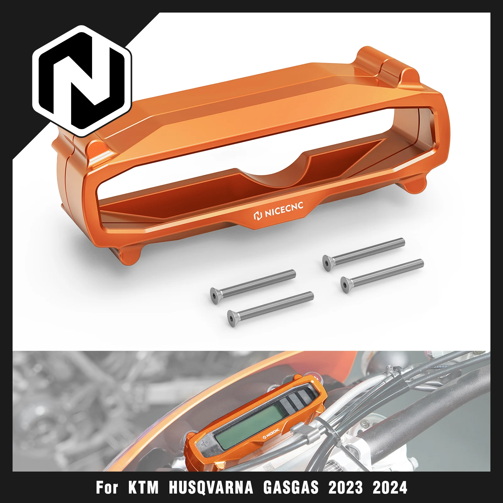 

NICECNC For KTM 2024 EXC 300 EXC 250 EXCF 350 EXC 450 XCW 300 Speedo Odometer Protector For Husqvarna FE 250 FE 350 FE 450 501