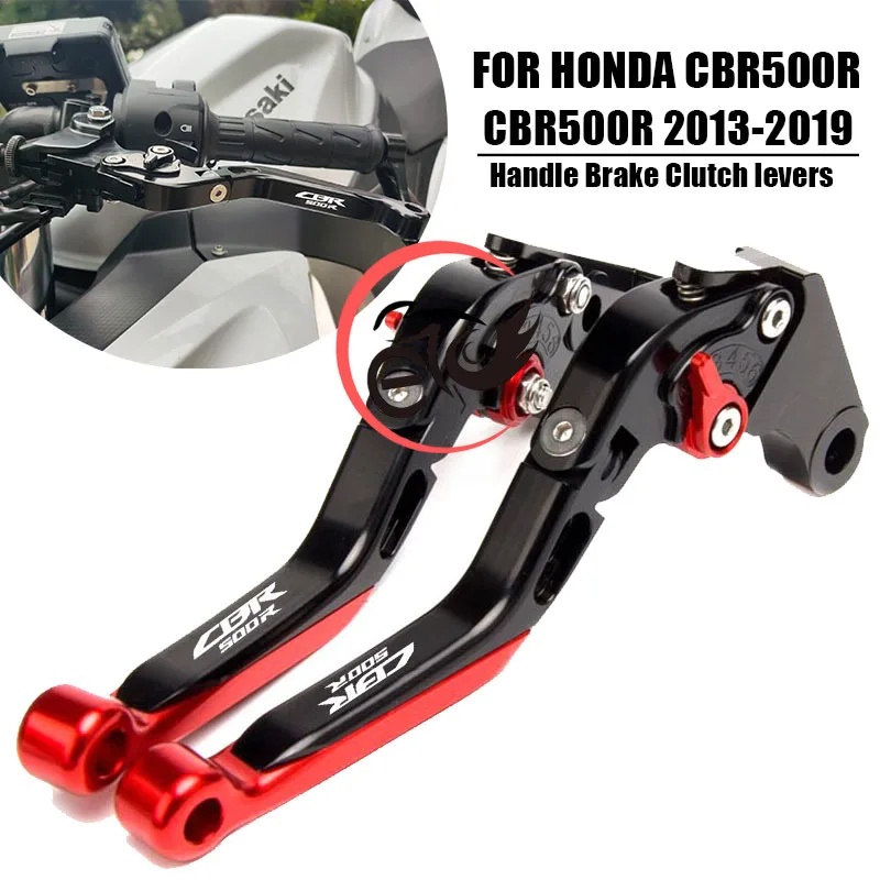 

CNC Folding Extendable Motorcycle Brake Clutch Levers for HONDA CBR500R CBR500 R CBR 500R CBR 500 R 2013 2014 2015 2016-2019