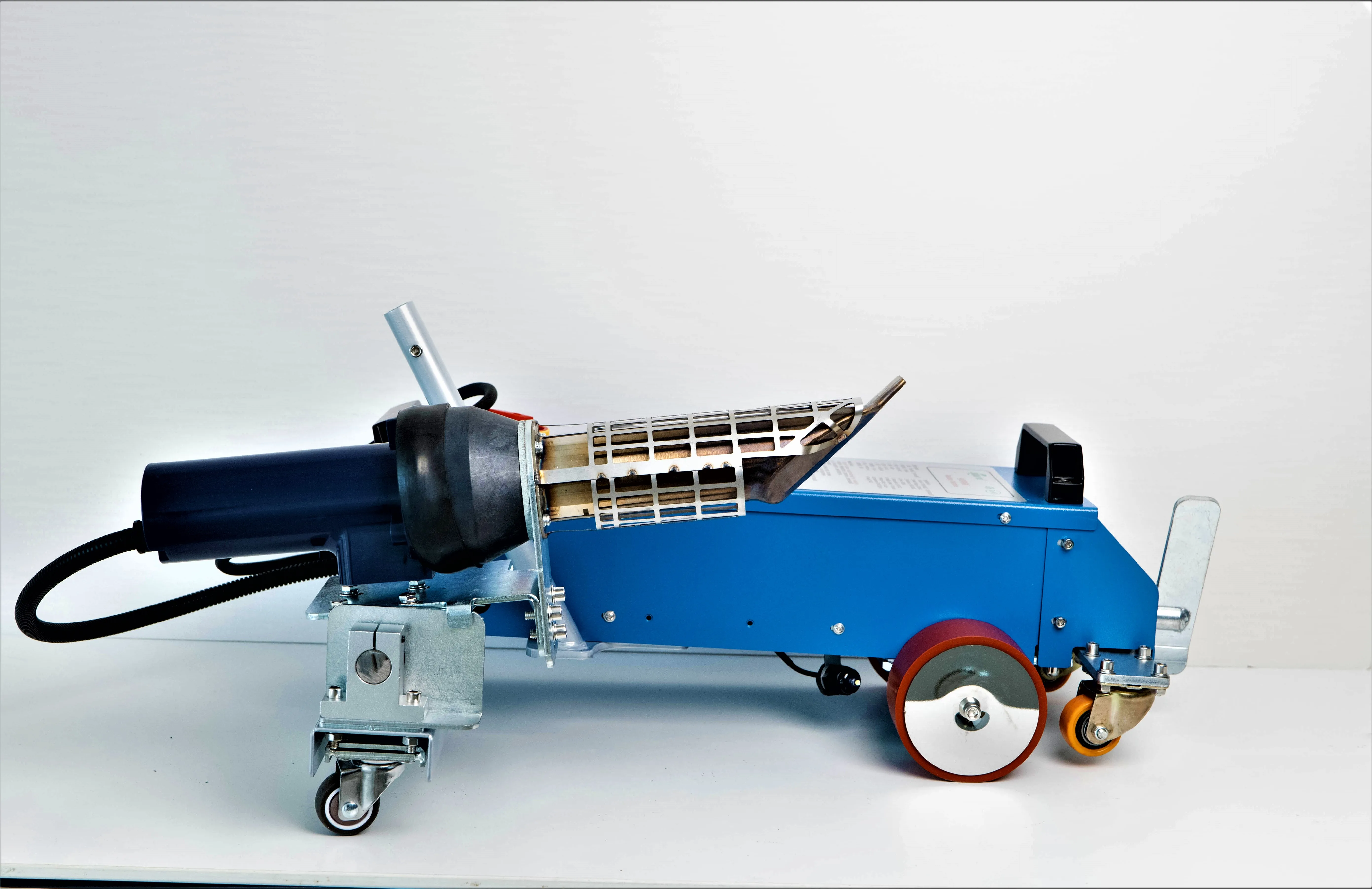 Digital Control Hot Air Welding Machine Tarpaulin Welder For Villa Awning Company For Sun Canopy Fabric Reinforcement