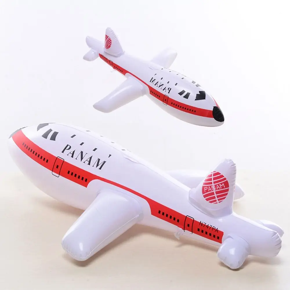 2Pcs Inflatable Airplane Float Airplane With Inflatable Tube For Outdoor Fun Inflatable Toy Classic Toy For Kids Birthday Gift