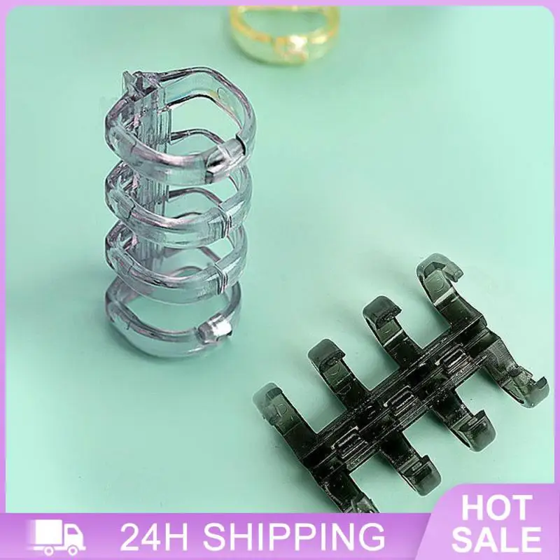 Practical And User-friendly Transparent Book Ring Easy To Assemble And Disassemble Loose Leaf Binder Office Supplies Binding