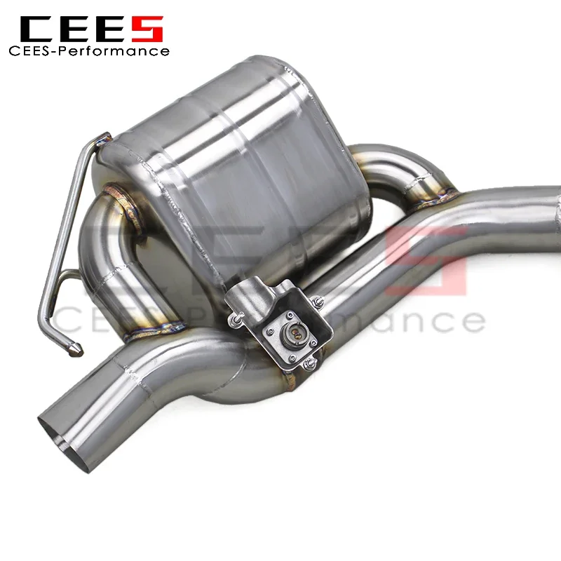 

Valved Muffler Catback Exhaust Downpipe Pipes for Mercedes-Benz AMG GT43 3.0T 2019-2023 Stainless Steel 304 Exhaust Pipe
