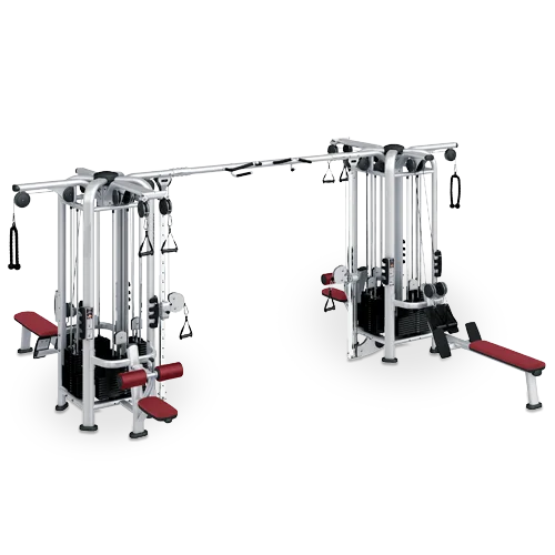 Commercial Multifunctional Fitness Equipment Cable Cross Machine Multi Functional Trainer MULTI-JUNGLE PLATEORM(8)