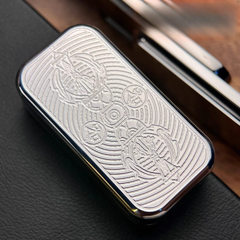 

Fidget Magnetic Push Card Tuning Fork Pushing Plate Metal Mechanical Slider EDC Stress Relief Sensory Toy Antistress Things