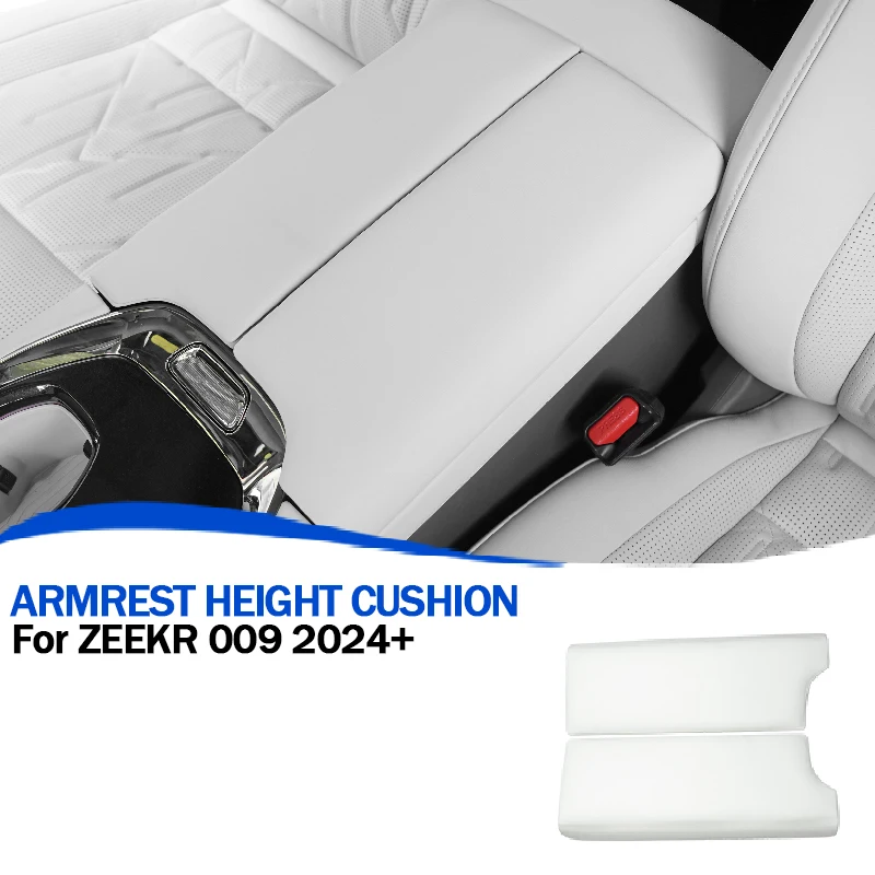 ل ZEEKR 009 2022-2025 التحكم المركزي مسند الذراع صندوق الغطاء الواقي مسند الذراع صندوق وسادة الداخلية ترقية اكسسوارات السيارات #1