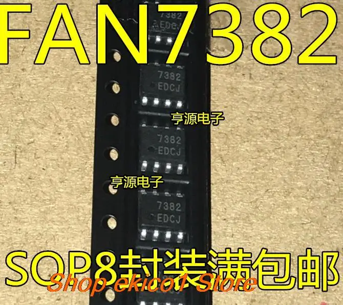 10 pezzi Originale stock FAN7382MX FAN7382 7382 8 SOP-8
