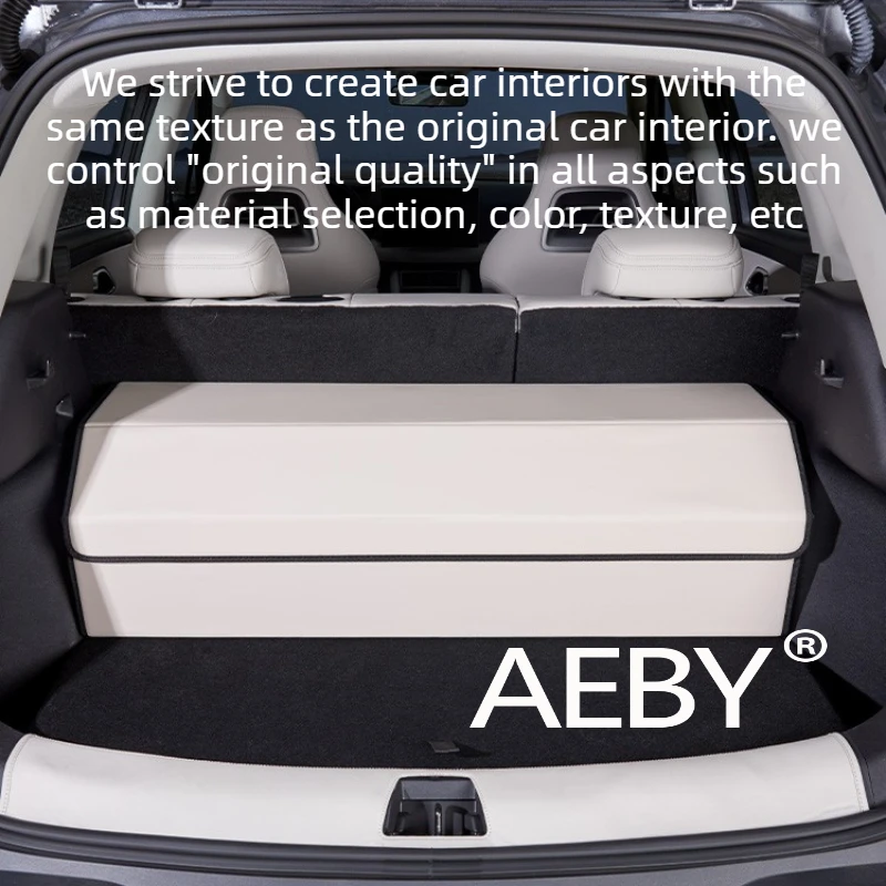 AEBY For BYD Atto 2 Smart Driving Editio 2024-2025 Collapsible Trunk Organizer Box,Car Organizer,Portable Trunk Tote Box