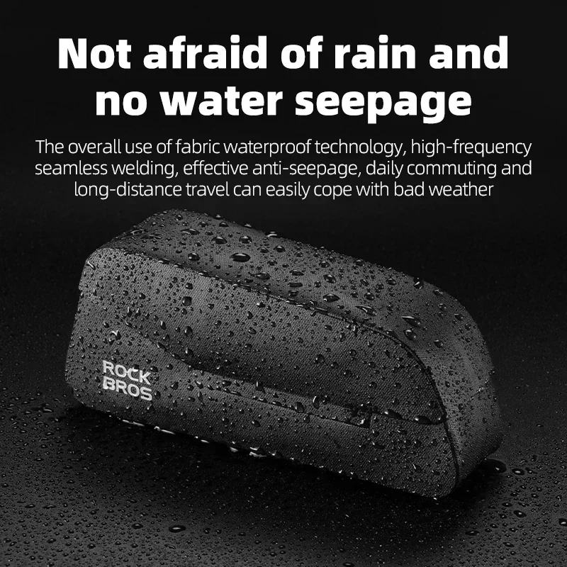 

Велосумка ROCKBROS на раму, магнитная, водонепроницаемая, портативная, для хранения, для горных и шоссейных велосипедов