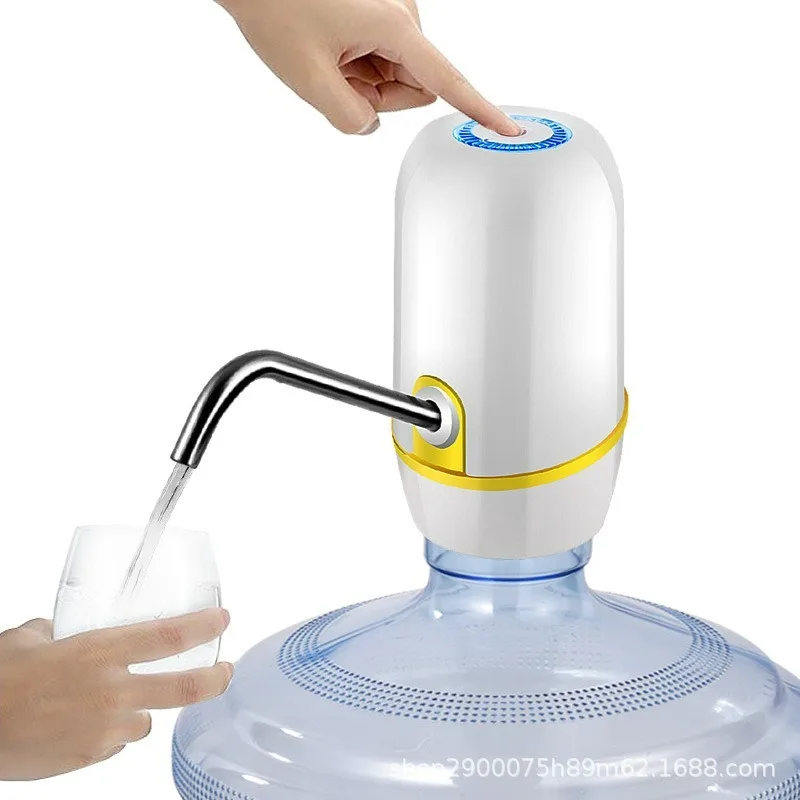 Mini Electric Water Gallon Pump Dispenser For Bottles Carboy Garrafon 4.5-19L 20 Liters Camping Extractor USB Adapter Tap