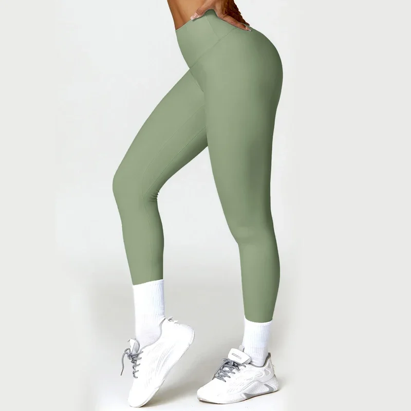 ارتفاع الخصر الرياضة طماق النساء زبداني لينة بسط اليوغا السراويل مثير بعقب رفع ملابس محكمة للتمرين تشغيل السراويل الرياضية