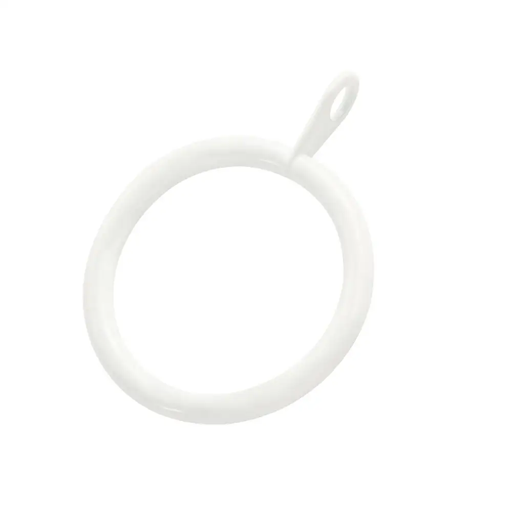 حلقات ستائر دائرية رومانية معدنية عملية شديدة التحمل للمنزل، خطاطيف تعليق لقضبان الستائر