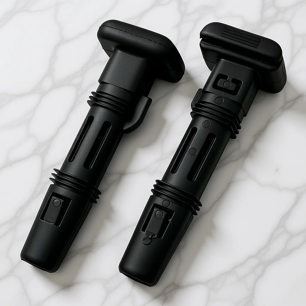 

2Pcs Headrest Post Guide Inserts 12.7mm Diameter Plastic Adjustable Locking for Front Rear Seat Headrests Repair