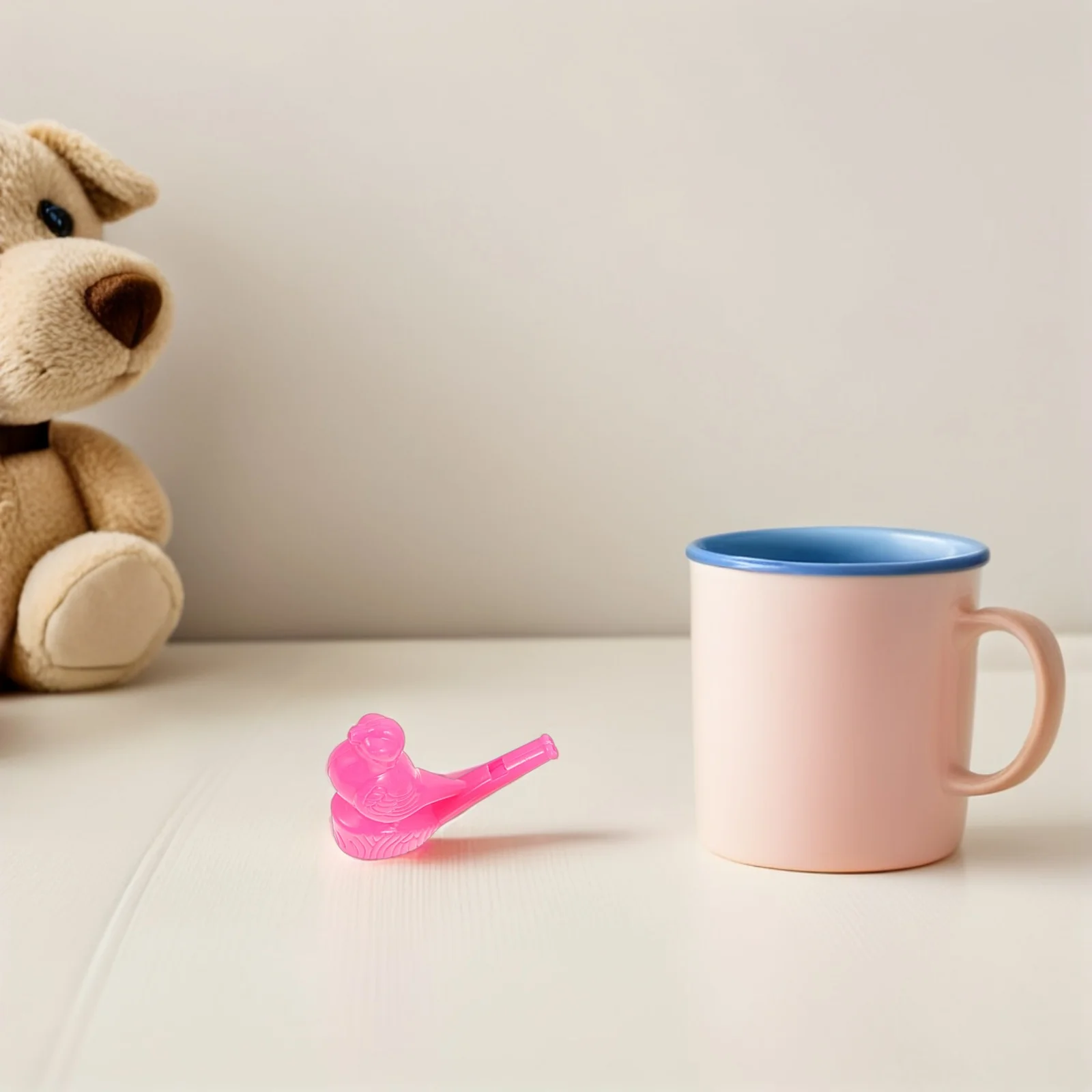 Sifflets à oiseaux en plastique pour enfants, 24 pièces, couleur vive, petits Instruments de musique, fournitures de fête, sifflets à oiseaux créatifs