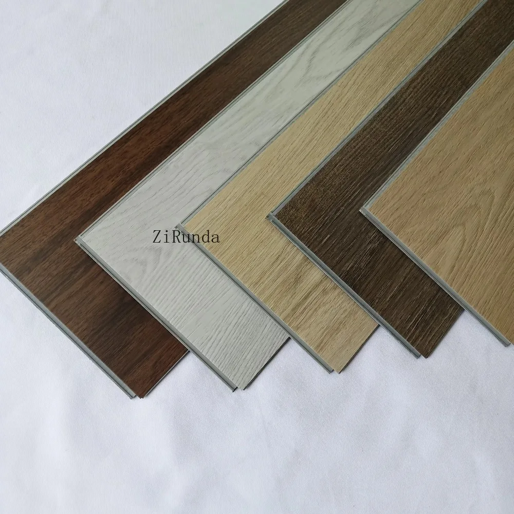 Customized version Modern 4-8mm EVA marble pattern PVC living room hard core SPC plastic floor