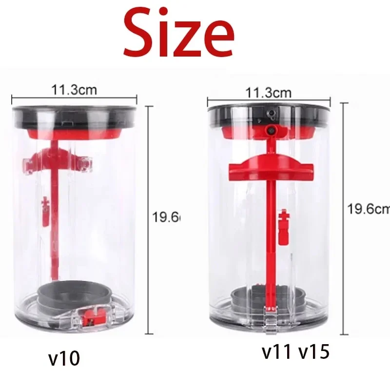 بديل صندوق الغبار لمكنسة Dyson الكهربائية ، علبة ، أجزاء دلو ، V10 ، SV12 ، V11 ، V15 ، SV14 ، SV15 ، SV22