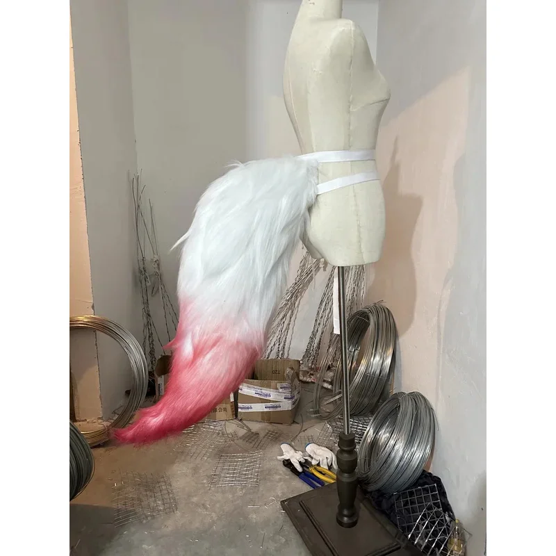 

CyHonkai Star Rail Tingyun Fugue косплей хвост реквизит Tingyun косплей длинный 1-метровый реквизит Xianzhou Luofu для вечеринки на Хэллоуин Accesso