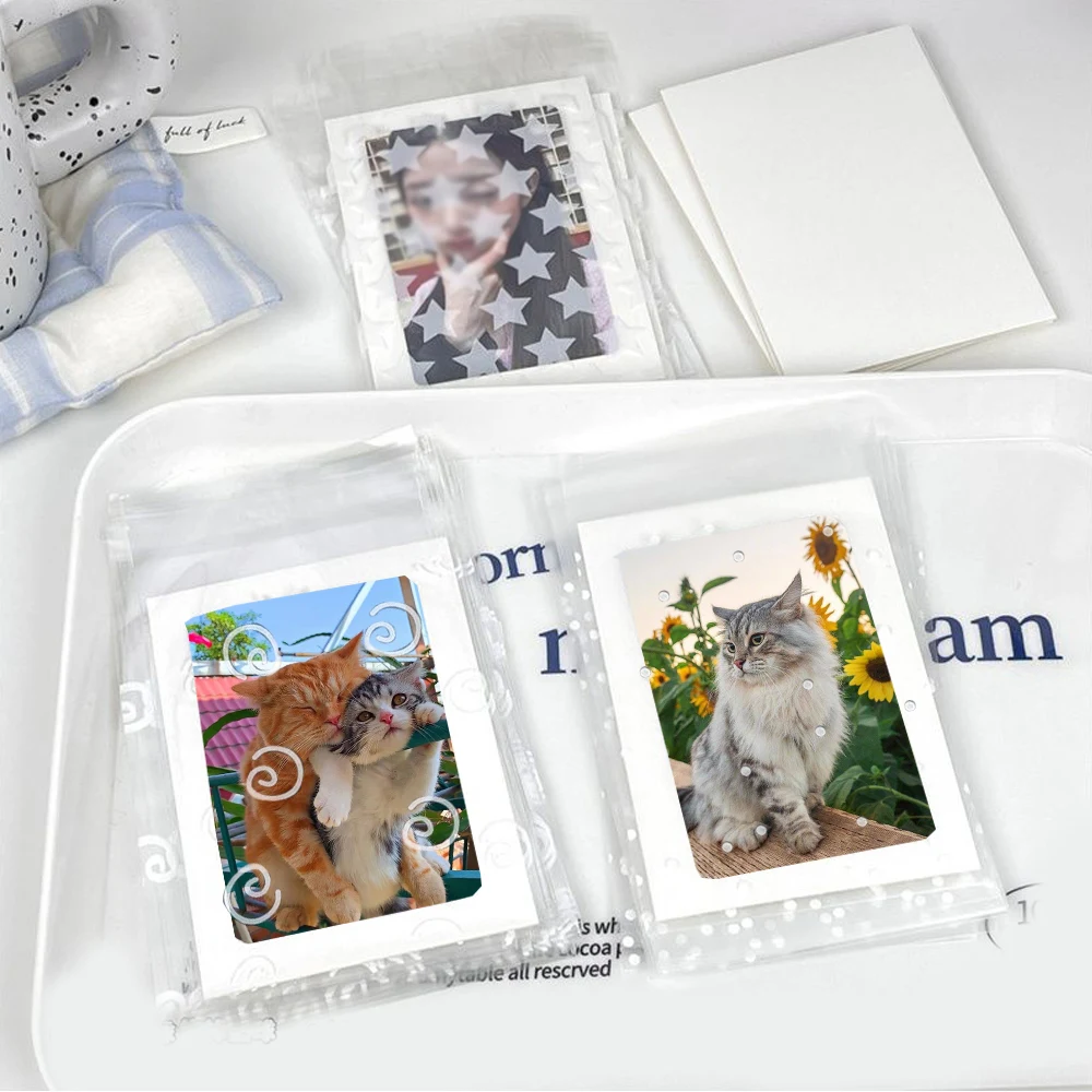 50 шт., самоклеящиеся пакеты в горошек