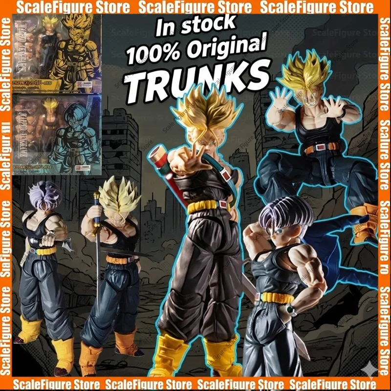

In Stock Tonsenarttoys Kamione Trunks 05a 05b Dragon Ball Z Figure Super Saiyan SSJ SSJ2 Anime Action Toy Model