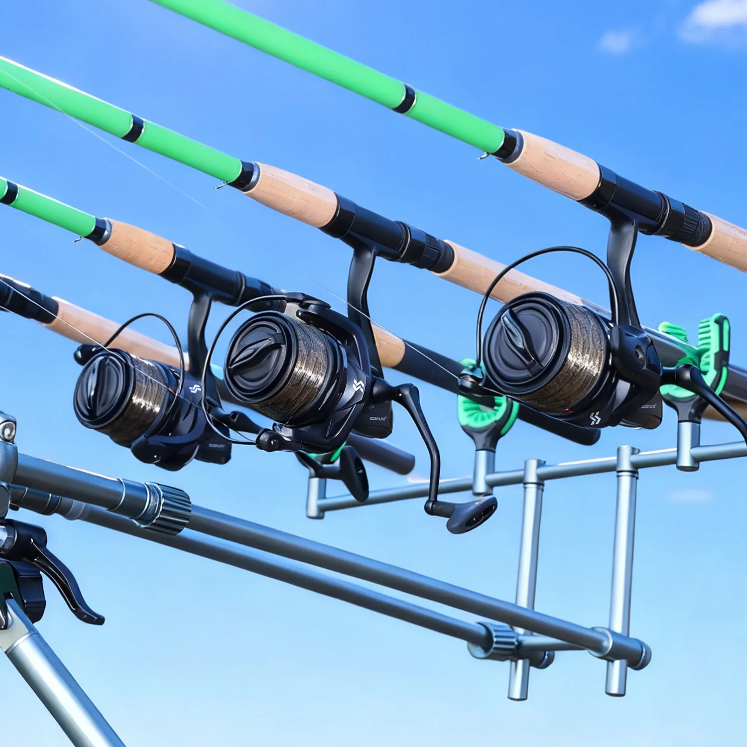 Carrete Spinning Sougayilang con Bobina Metálica para Jigging en Mar - imagen 3