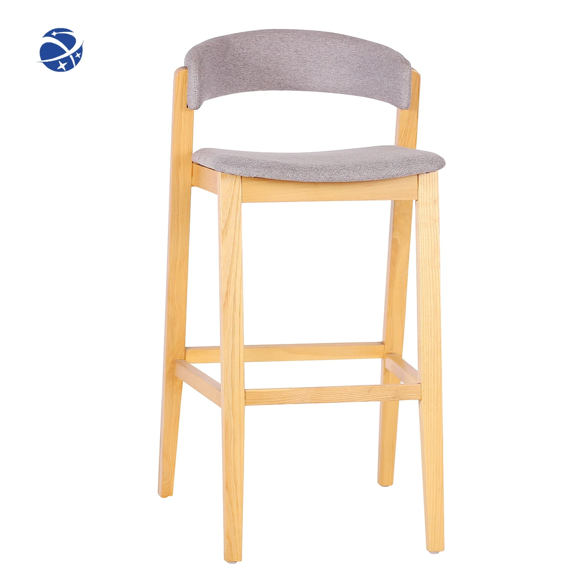 

Yyhcbar Chair Wood Nordic Furniture Bar Stools Ash Wood Counter Stool Chair