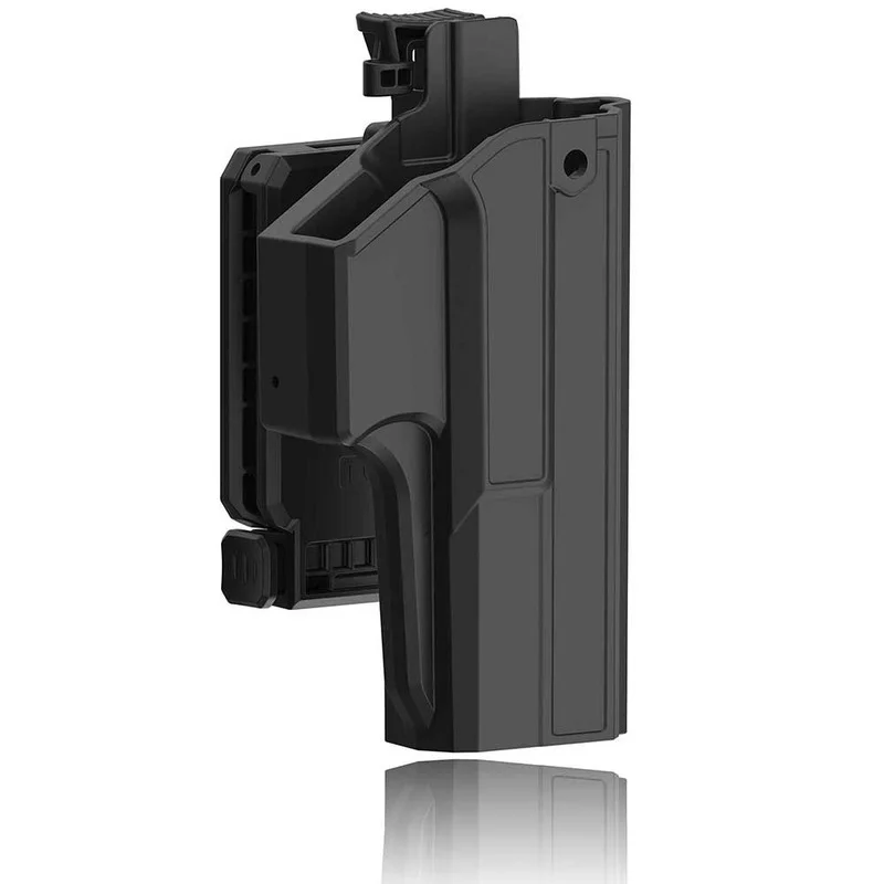 TEGE-funda con Clip para cinturón, accesorio táctico ajustable de 360 grados, liberación de pulgar Glock 17, Glock 22 31, dos en uno