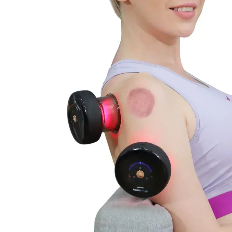 Automatic Electronic Gua Sha Pumping Cupping Therapy / Man Woman Body Fire Tens Tool Setcheap And Fine