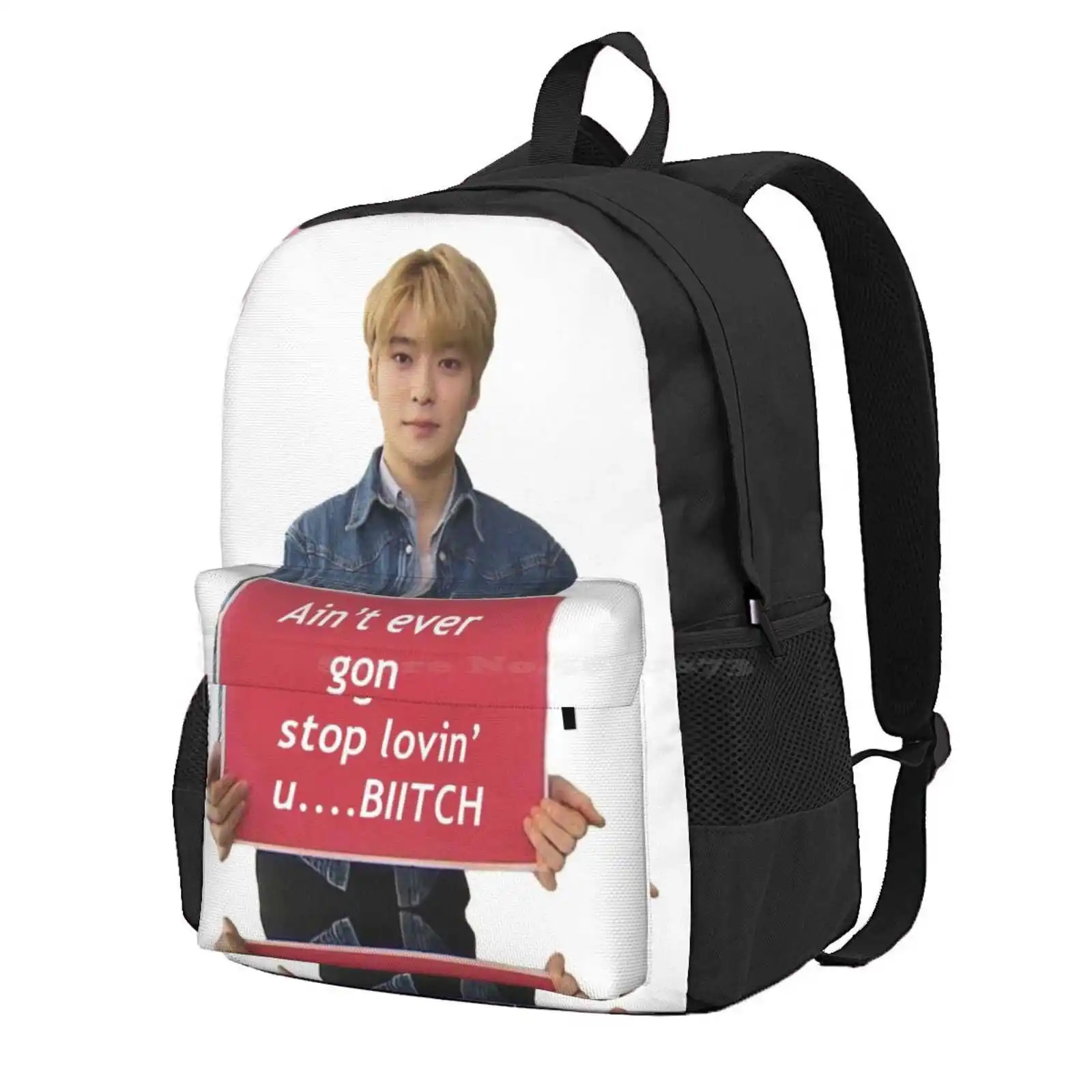 Nct Jaehyun Hot Sale Schoolbag Backpack Fashion Bags Nct 127 Nct U Nct Meme Jaehyun Meme