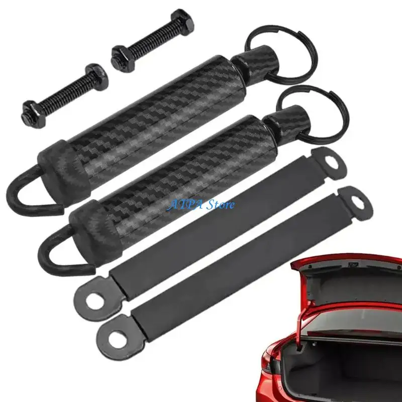 

U13C Vehicle Tailgate Assist Spring Universal Carbon Fiber Texture Support Spring