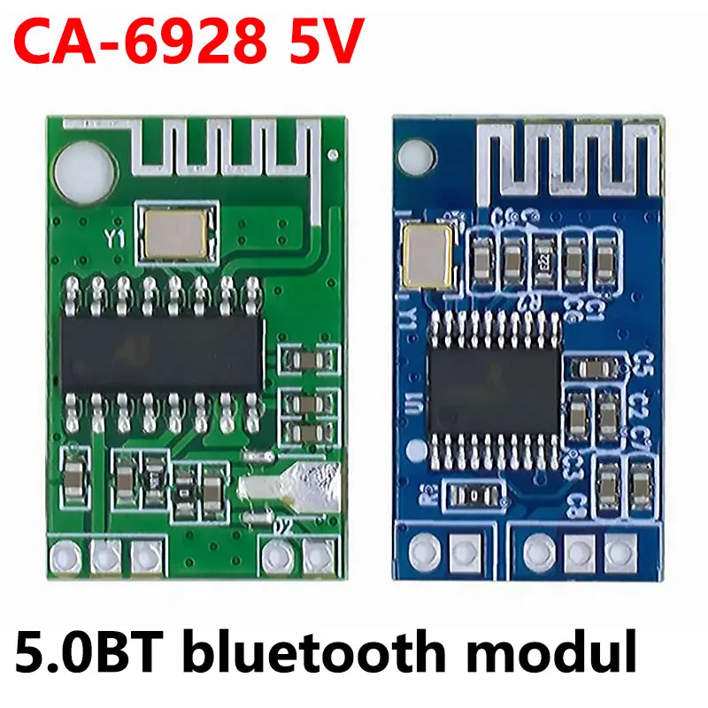

1~5PCS CA-6928 Mono Bluetooth 5.0 Audio Module 3.3-8V Wireless Music Player Speaker Receiver Modified Amplifier Board