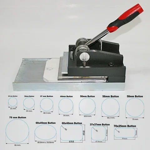 Multi-sheet Manual Press Badge Button Paper Cutter MSPC-2