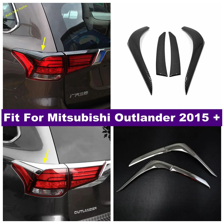 

Taillight Streamer Trim Rear Tail Lamp Light Bezel Decoration Frame Cover For Mitsubishi Outlander 2015 - 2022 Car Accessories