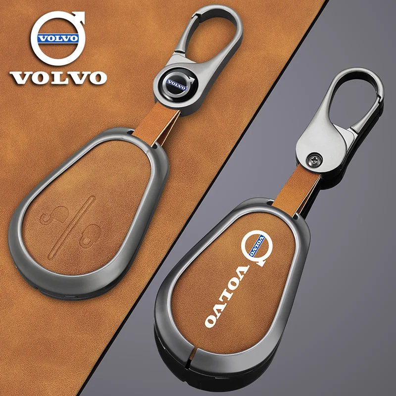 Zinc Alloy Car Key Case Shell Cover Fob For Volvo Evro 5 VNL VNM FM FH VN FL Euro 5 Truck 630 670 780 880 Protection Accessories