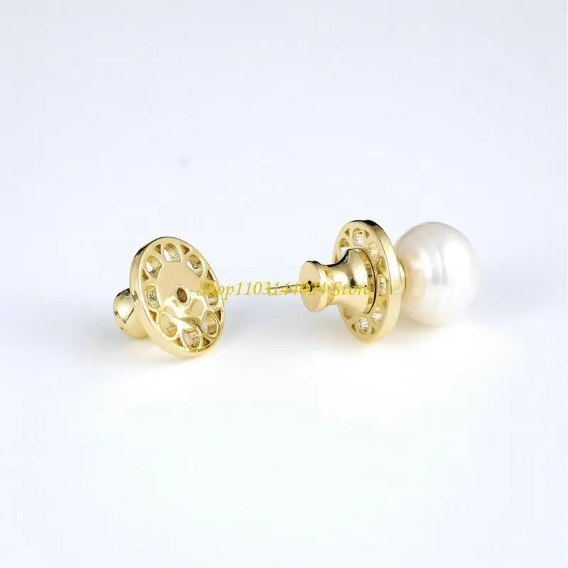 N5KE Copper Earring Anchors Guards Prevent Dropping Jewelry Perfect For Formal Event Extended Wear Comfort