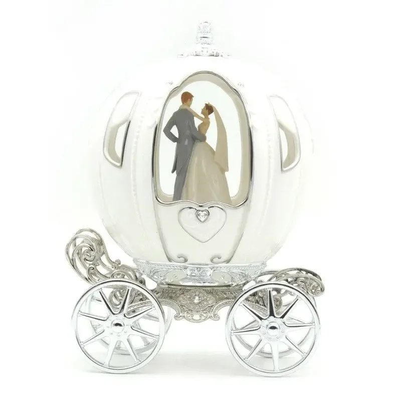 Pumpkin carriage music box ornament home living room bedroom decoration crafts