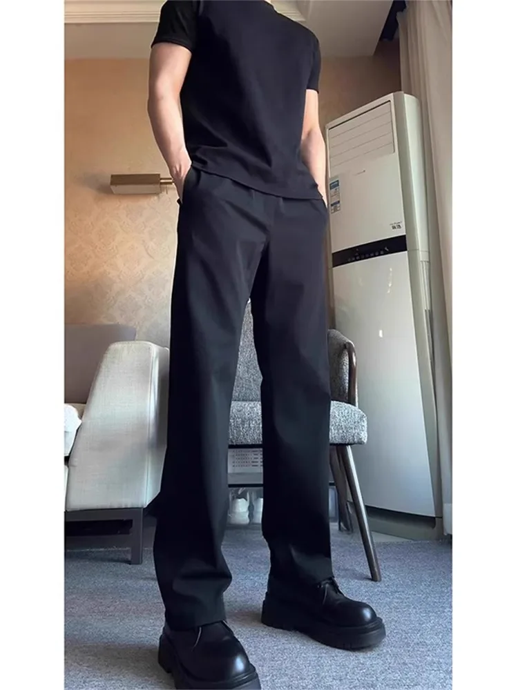 

Мужские брюки Bla Fce с прямым кроем и подкладкой, зауженные, для осени и зимы, с эффектом стройности