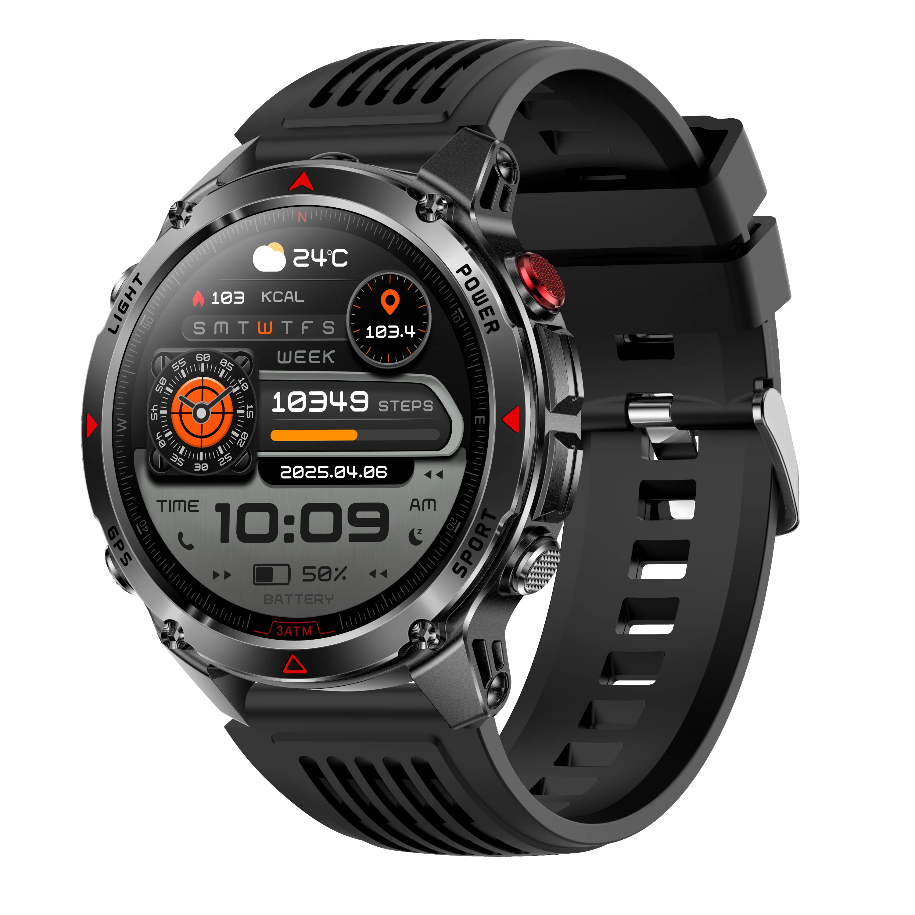 Smartwatch GPS IPS da 46 polli - Smartwatch Sports Watches For Men recensione e prezzo