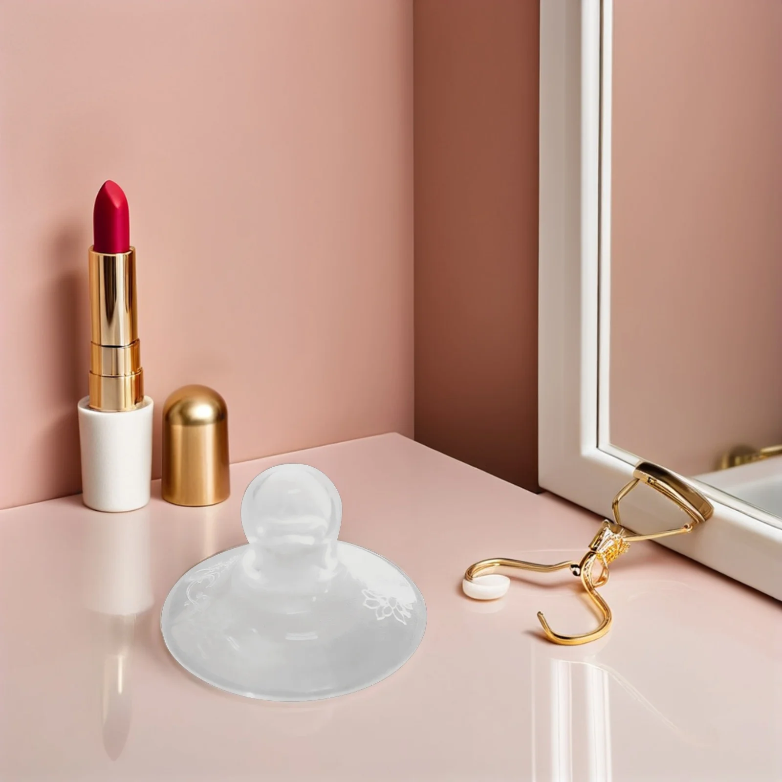 قطعتان من أدوات التراجع الشفافة للنساء من السيليكون الفاخر مريح وسهل الاستخدام #5