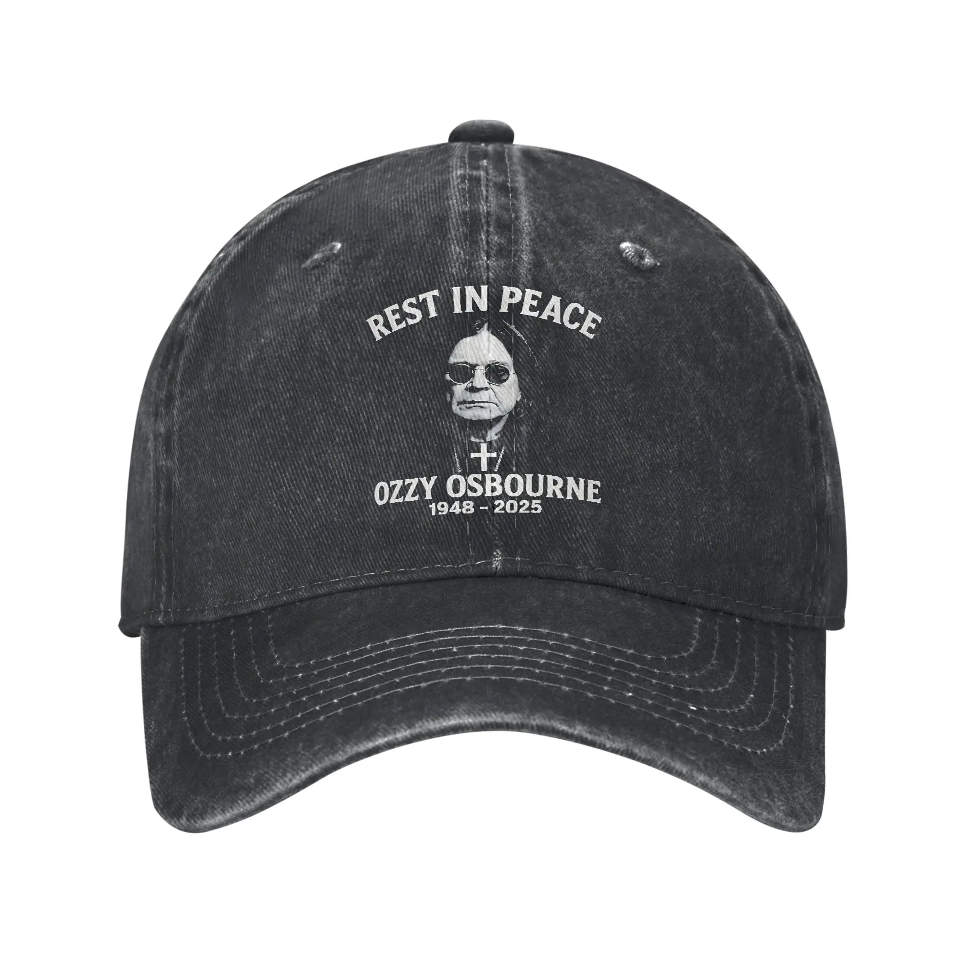 

Ozzys Osbournes Tribute Fan Art Sun Baseball Cap Couple Women Design Trucker Hat Summer Trendy Skate Sun-Proof Baseball Caps