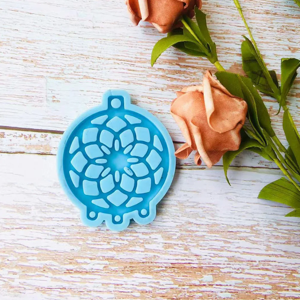 드림 캐처 키 체인 펜던트에 대한 DIY 실리콘 금형 교수형 nament 공예 수지 주조 트레이 쉬운 Demold 쥬얼리 액세서리