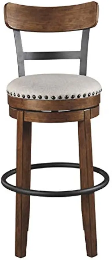 30" Farmhouse Pub Height Barstool, Bro