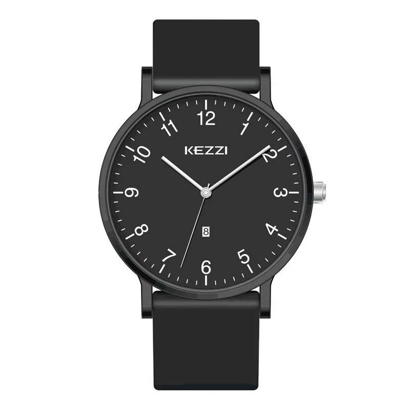 2023New Kezzi Waterproof Watch Men's Junior High School Boys Senior High School Teenagers Examination Watch Middle School Studen