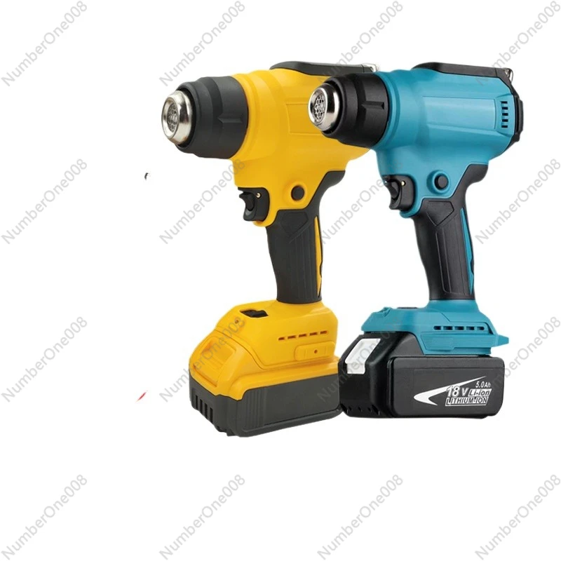 

Multifunctional cordless lithium battery hot air gun small wireless maintenance hot air gun plastic welding gun heat shrinkable